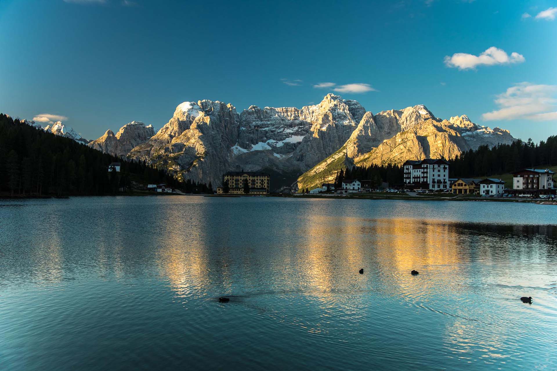 Cadore Auronzo Tre cime Lago di Misurina