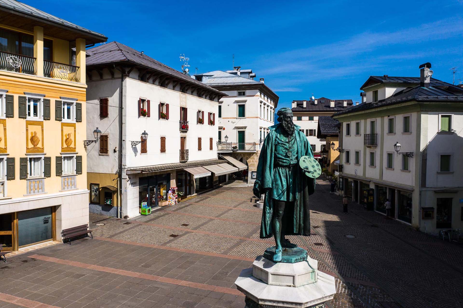 Pieve di Cadore Piazza Tiziano