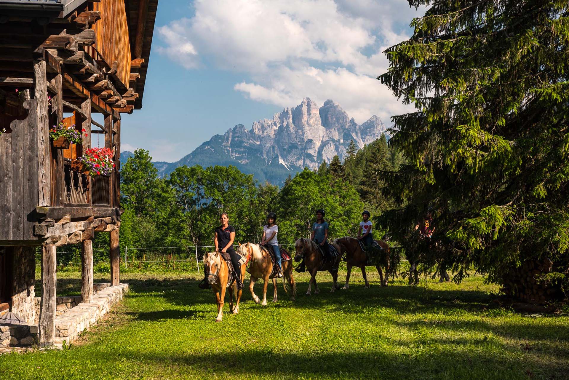 Zoldo Cadore Passeggiate a cavallo Val di Zoldo