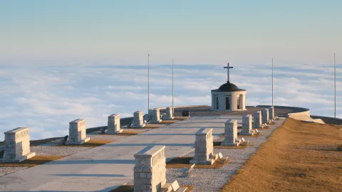Scorcio del Sacrario di Cima Grappa