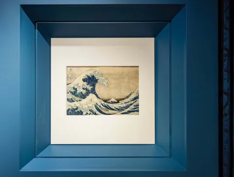 La grande onda di Kanagawa, Hokusai di Palazzo Maffei Casa Museo a Verona