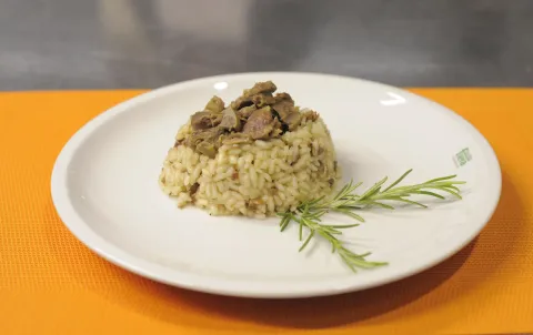 Piatto di risotto