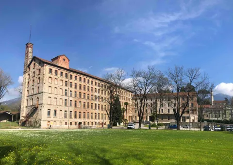 Veduta di Fabbrica Alta a Schio