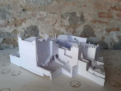 Replica in 3D di Villa Contarini