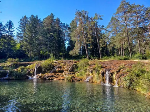 Laghetto delle Tose a Calalzo di Cadore