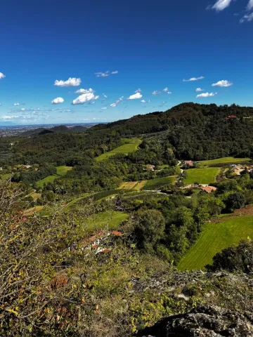 Vista sui Colli Euganei da Teolo