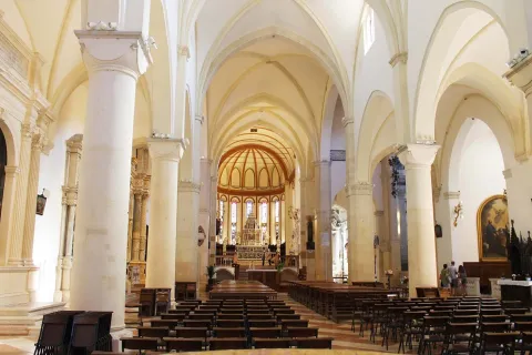 Interno della Chiesa di Santa Corona Vicenza