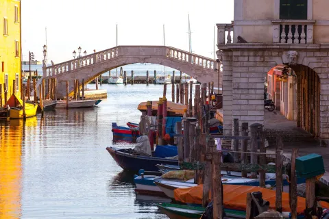 Scorcio del ponte di Vigo di Chioggia