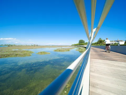 Ciclabile sospesa a Cavallino