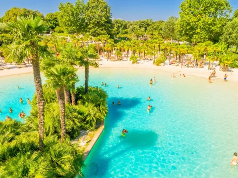 Vista dall'alto  Parco Acquatico Cavour 
