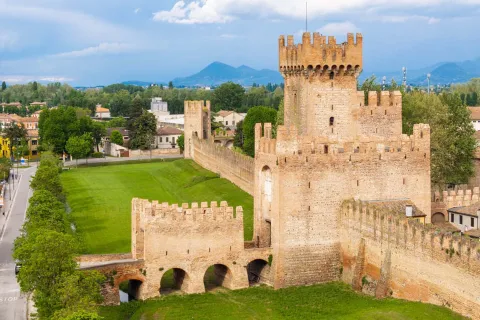 Rocca degli Alberi e mura di Montagnana