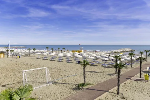 Spiaggia attrezzata a Cavallino Treporti