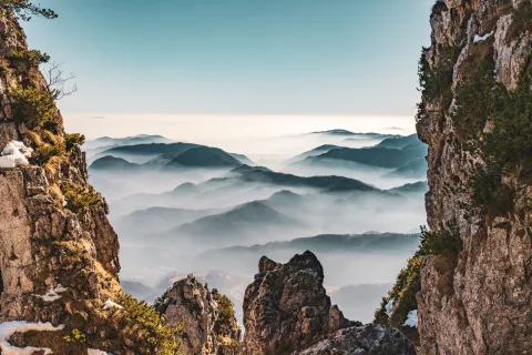 Pasubio con un po' di neve
