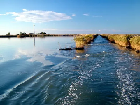 Veduta Faro di Pila di Porto Tolle