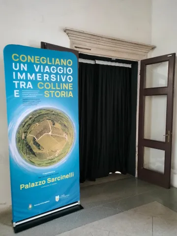 Ingresso sala immersiva