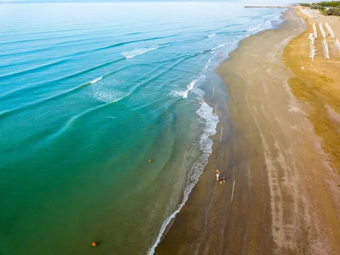 Spiaggia nord di Jesolo
