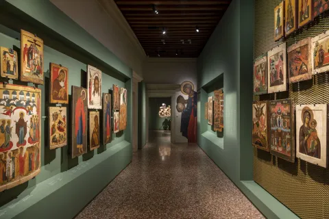 Interno di Palazzo Leoni Montanari a Vicenza