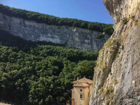 Veduta dal Santuario della Madonna della Corona