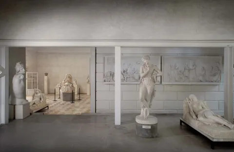 Interno Ala Scarpa del Museo Canova