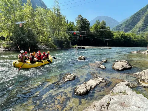 Rafting in Valbrenta