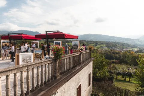 Esposizione d'arte in occasione della manifestazione Mele a Mel del 2019