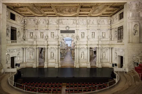 Interno del Teatro Olimpico di Vicenza