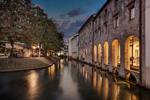 Scorcio notturno pescheria Treviso