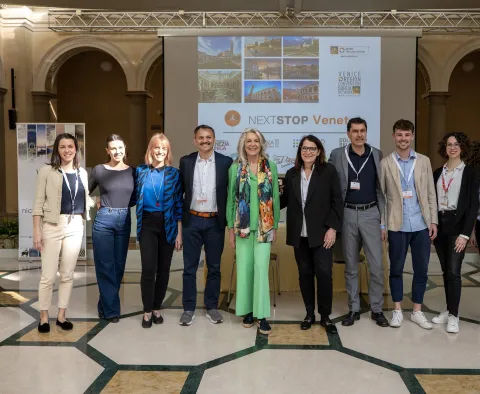 Gruppo di persone all'evento Next stop Veneto