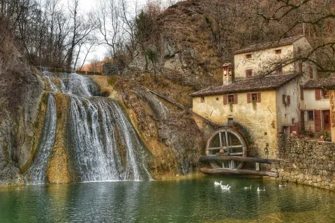 Mulinetto della Croda in Inverno