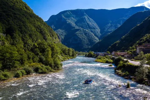 Rafting sul fiume Brenta a Bassano del Grappa