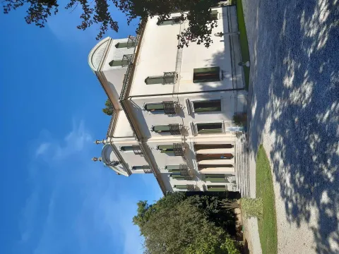 Vista Villa Widmann con giardino 