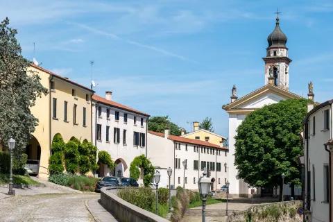 Scorcio del centro storico di Monselice
