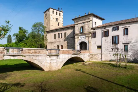 Ponte Firuli a Portobuffolè con Torre Civica