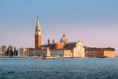 Panoramica dell'Isola di San Giorgio vista dal Canale della Giudecca