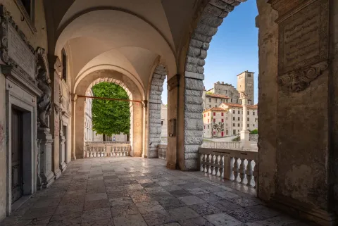 Portici di Piazza Maggiore a Feltre