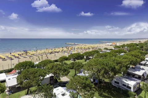Veduta Vela Blu Camping Village a Cavallino Treporti