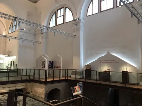 Museo Sanpaolo Monselice - area archeologica vista dall'alto