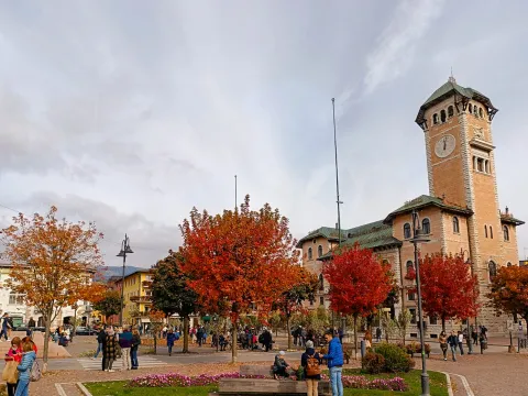 Autunno in Piazza Carli ad Asiago