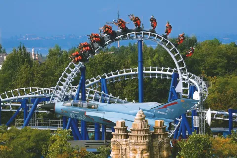 Gardaland Blue Tornado