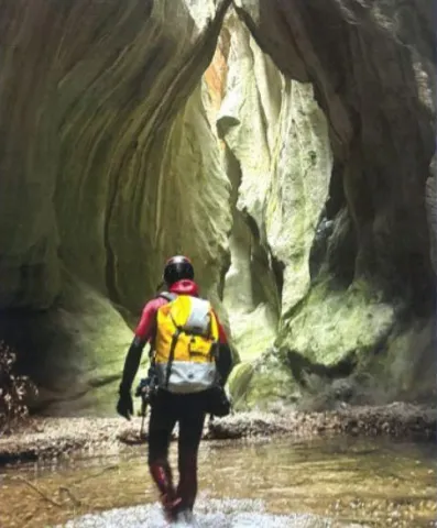 Evento canyoning