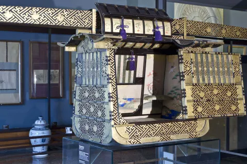 Portantina al MAOV - Museo di Arte Orientale di Venezia