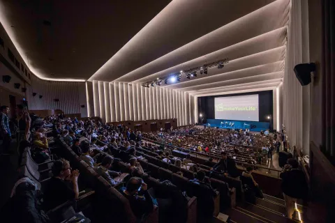 Sala grande del Palazzo del Cinema di Venezia