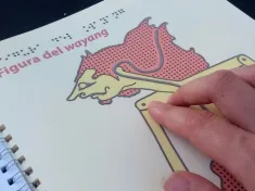 Scheda tattile al MAOV - Museo di Arte Orientale di Venezia